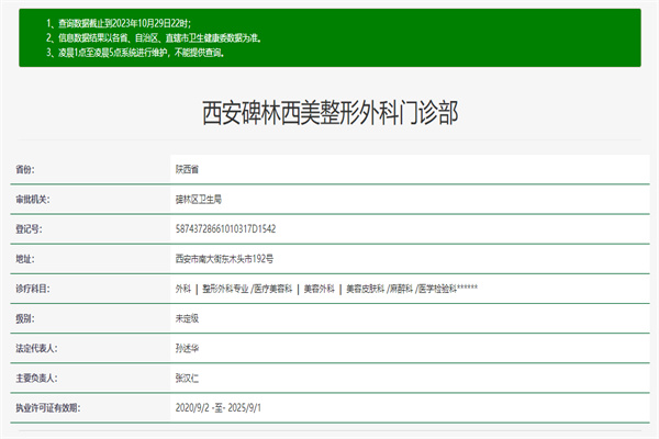 西安碑林西美整形外科